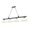 Z-Lite Cordon 4 Light Billiard, Bronze Plate & Matte Opal 2306-4BP-AMO14 - alternate 1